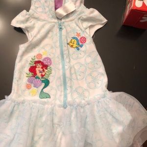 Little mermaid bathing suit cover up